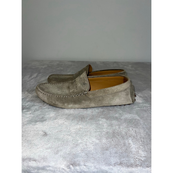 Men's Bobbies PARIS Ash Green Suede Loafers & Slip-Ons EU 42 - Picture 4 of 8